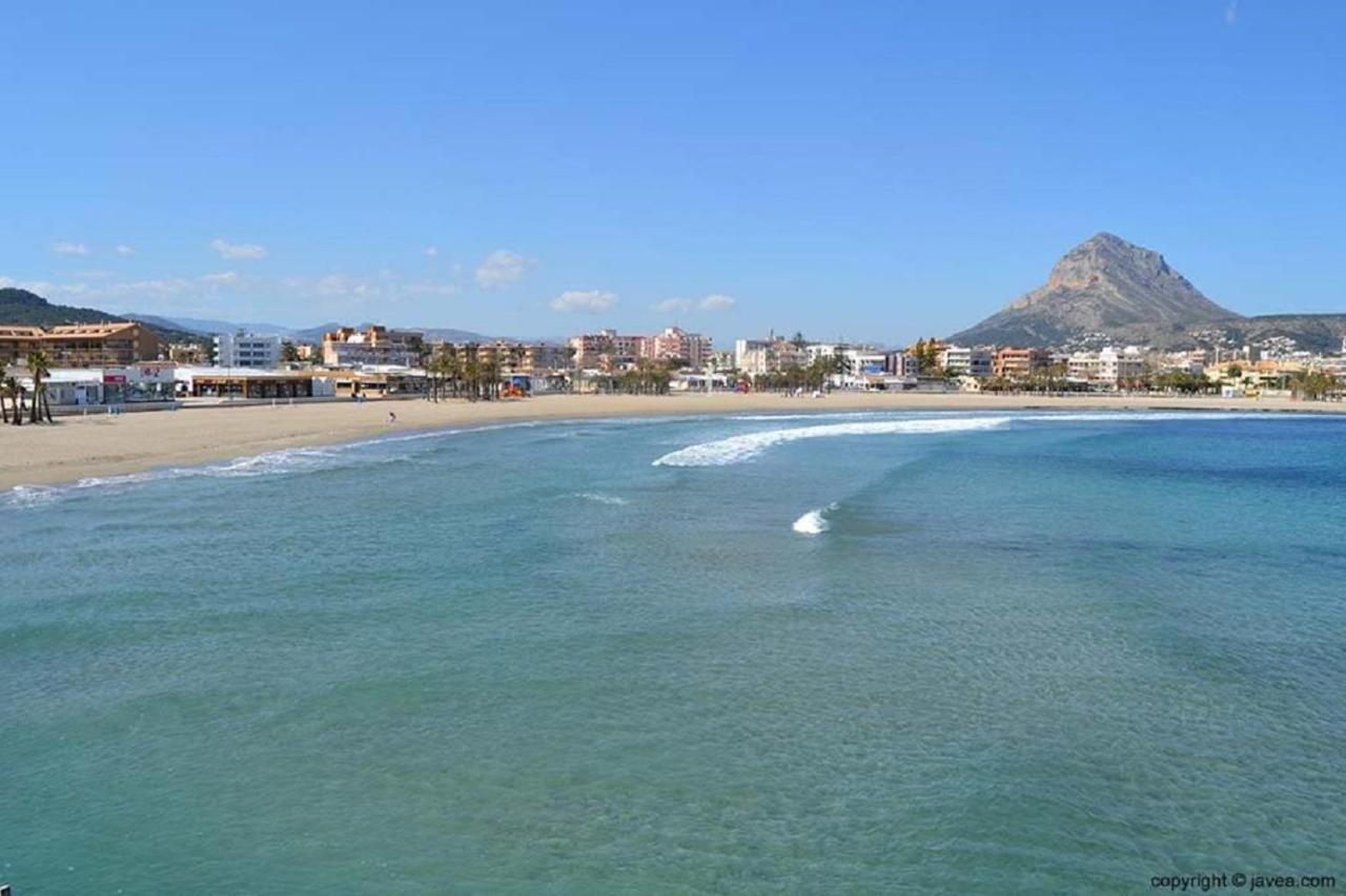Apartamento Playa Jávea Bagian luar foto
